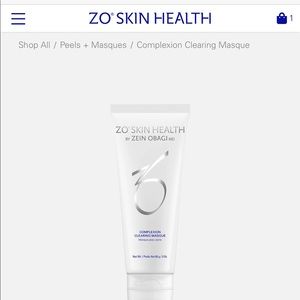 Zo Skin Health masque